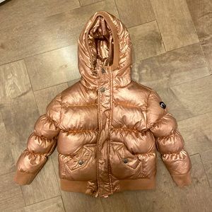 Toddler Appaman rose gold jacket